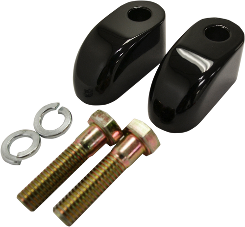 La Choppers Handlebar Riser Pullback Extension Kit - 1" - Black LA-7416-01B