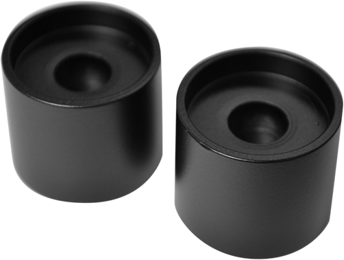 La Choppers Handlebar Riser Extensions - 1" X 1-1/4" - Flat Black LA-7414-01M