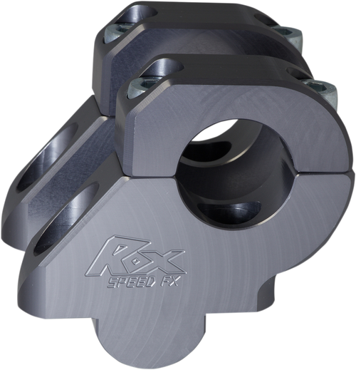 Rox Speed Fx 1-1/2" Barback Risers For 1-1/8" Handlebars - Gray 3R-B17R-15G