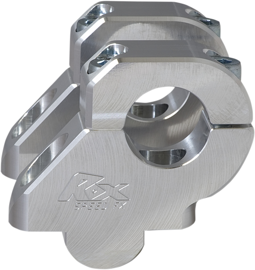 Rox Speed Fx 1-1/2" Barback Risers For 1-1/8" Handlebars - Silver 3R-B17R-15M