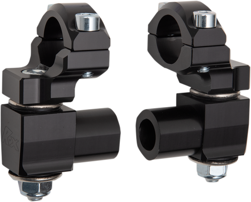 Rox Speed Fx Anti-Vibration 2" Pivot Handlebar Risers - 1-1/8" - Black 1R-AV2PPK