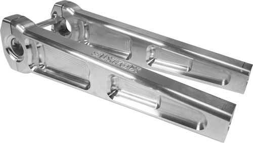 Slyfox Handlebar Riser Kit - Straight - 1" Clamping - 10" Rise - Raw TM-SLY7