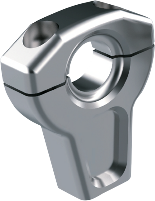 Slyfox Handlebar Riser Kit - Straight - 1" Clamping - 2-1/2" Rise - Raw TM-SLY15