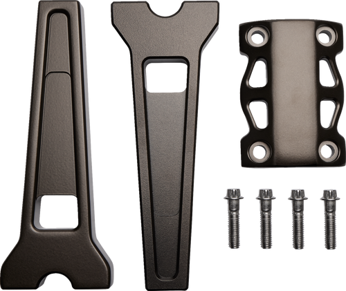 La Choppers Performance Risers - Straight - 8" - Bronze LA-7470-08Z