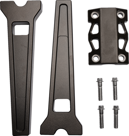 La Choppers Performance Risers - Straight - 10" - Bronze LA-7470-10Z