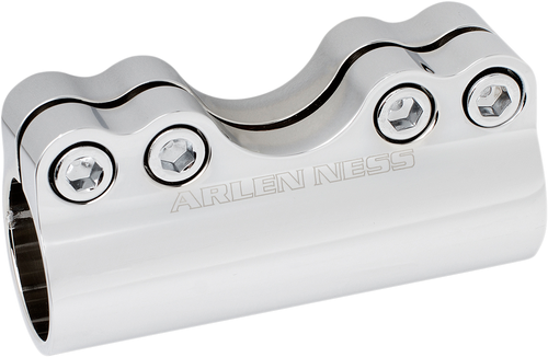 Arlen Ness Modular Adjustable Handlebar Clamp - 1" - Chrome 08-051