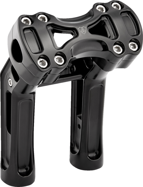 Arlen Ness Method Kickback Handlebar Riser - 7" - Black 520-051