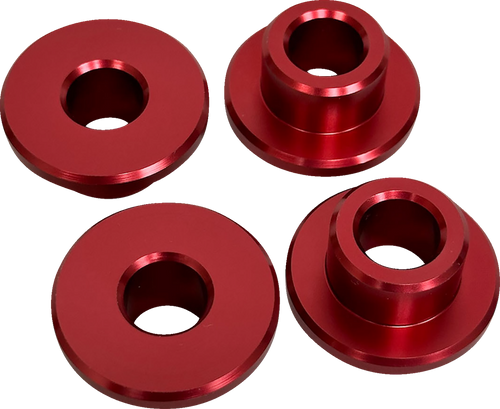 Pro-One Perf.Mfg. Solid Riser Bushing Kit - Red 103060R