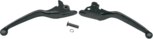 Drag Specialties Wide Blade Lever Set - Black 0610-0188