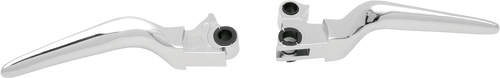 Drag Specialties Custom Lever Set - Chrome 0610-0210