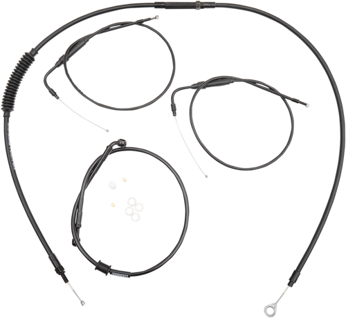 Burly Brand Handlebar Cable And Brake Line Kit For Clubman Handlebars - '07-'22 Xl B30-1099