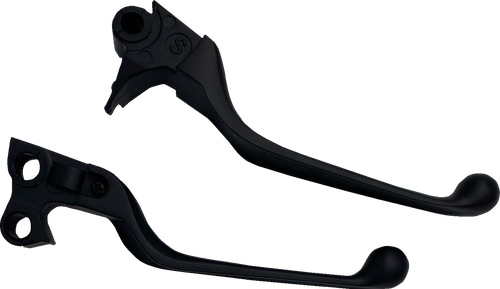 Drag Specialties Narrow Lever Set - Black 0610-2301