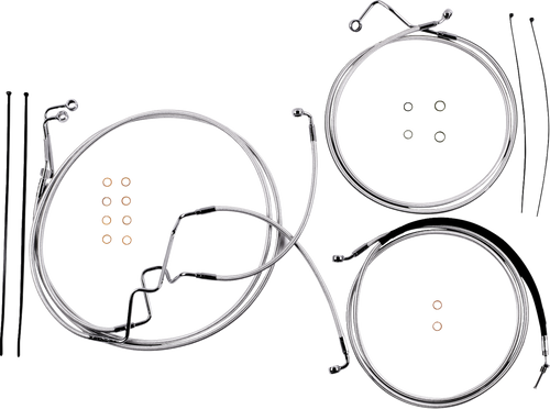 Magnum Shielding Sterling Chromite Ii Designer Handlebar Installation Kit - 10" - '17-'20 Fltr 387875