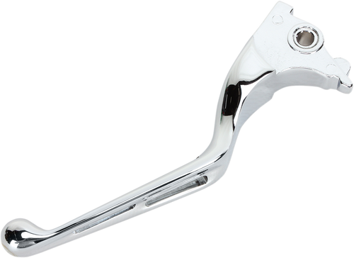 Drag Specialties Slotted Wide Blade Replacement Brake Lever - Chrome 0614-0811