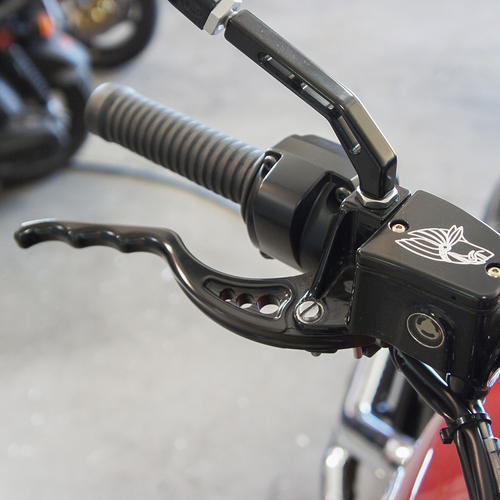 Joker Machine Hand Lever For Indian - Brake - Black 30-333-1