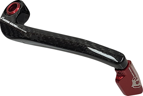 Driven Racing Trackday Lever Guard - Carbon Fiber - Brake - Red DCTDLG-1-RD