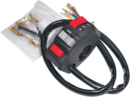 K&S Technologies Offroad Handlebar Switch - Light/Turn/Kill 12-0055