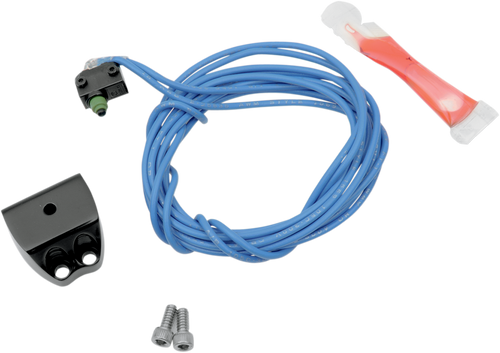 Performance Machine (Pm) Brake Light Switch Assembly - 9/16" - Contrast Cut 0062-2612-B