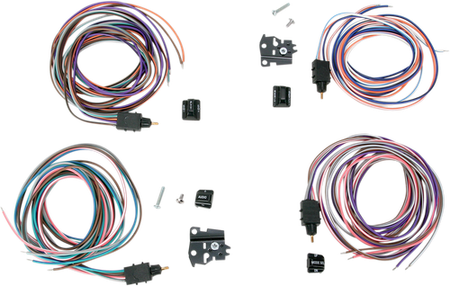 Drag Specialties Handlebar Switch Kit - Radio/Cruise - Black 0616-0127
