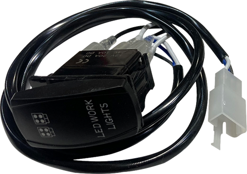 Brite-Lites Rocker Switch W/ Connector - Cube Light BL-WHSW2