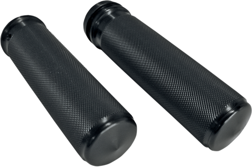 Joker Machine Sensor-Type Knurled Handgrips - Black 03-89BLK