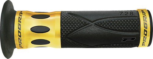Pro Grip 728 Superbike Grips - Open Ends - Gold PA0728OECROR
