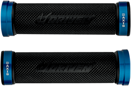 Driven Racing D-Axis Grips - Blue/Black DXG-BL