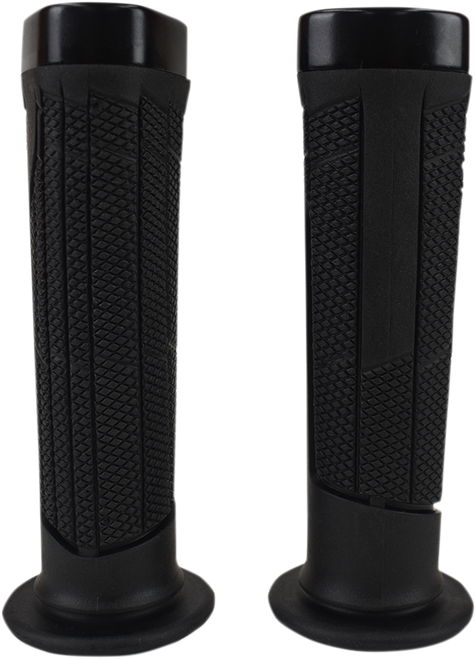 Driven Racing Pulse Grips - Black D128P-BK