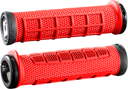 Odi Elite Pro Mtb Grips - Red/Black D33EPR-R