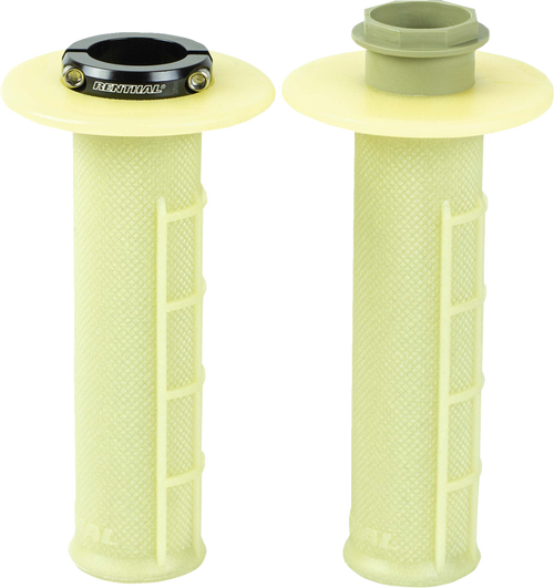 Renthal Mx R-Works Lock-On Grips - Aramid - Half Waffle G237
