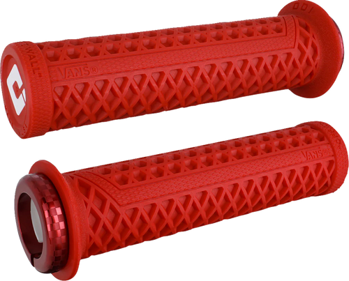 Odi Vans V2.1 Lock-On Grips - Atv - Red/Red D33VNR-R