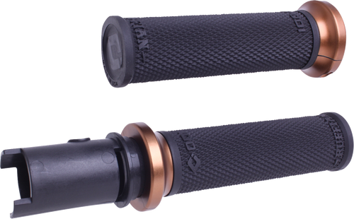 Odi Ruffian Lock-On Street Grips - Cvo - Black/Bronze V30HTCB-Z