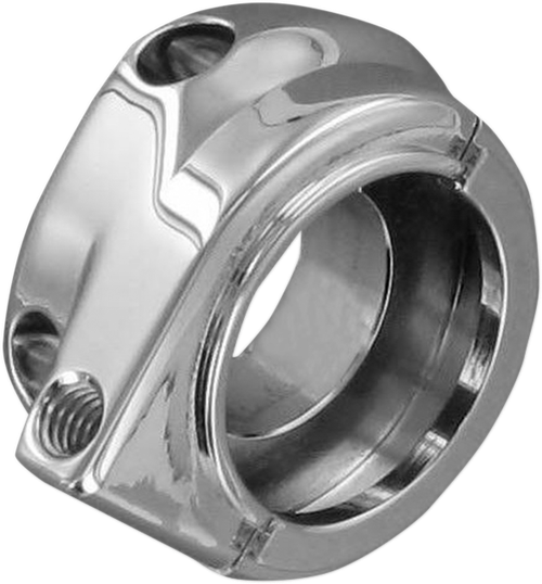 Hawg Halters Hhi Throttle Housing - Single Cable - Chrome HTHA-SC-C01