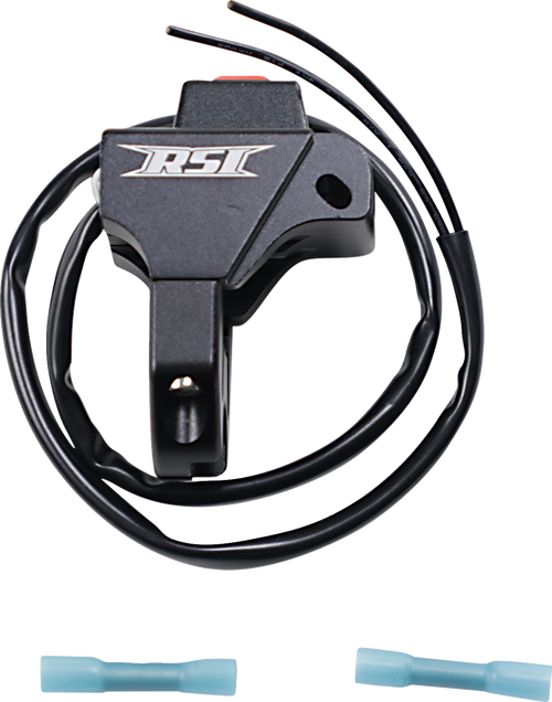 Race Shop Inc. Billet Throttle Block - Kill Switch - Waterproof - Polaris - Black TB-4