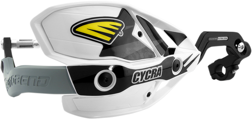 Cycra Ultra Probend Crm Wrap Around Handguards For 1-1/8" Handlebars - White/White 1CYC-7408-42X