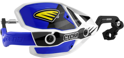 Cycra Ultra Probend Crm Wrap Around Handguards For 1-1/8" Handlebars - White/Blue 1CYC-7408-62X