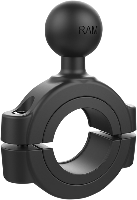 Ram Mounts Torque Handlebar/Rail Mount Base With 1" Ball - 1-1/8"-1-1/2" RAMB408-112-15U