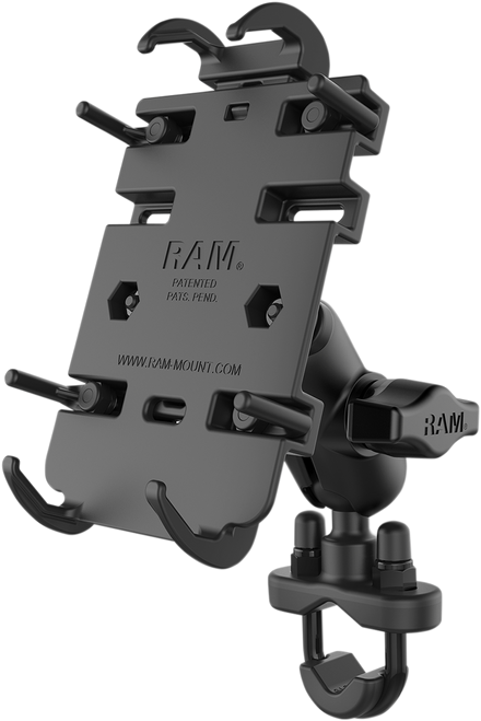 Ram Mounts Quick Grip Phone Mount With U-Bolt Base RAM-B-149ZA-PD3