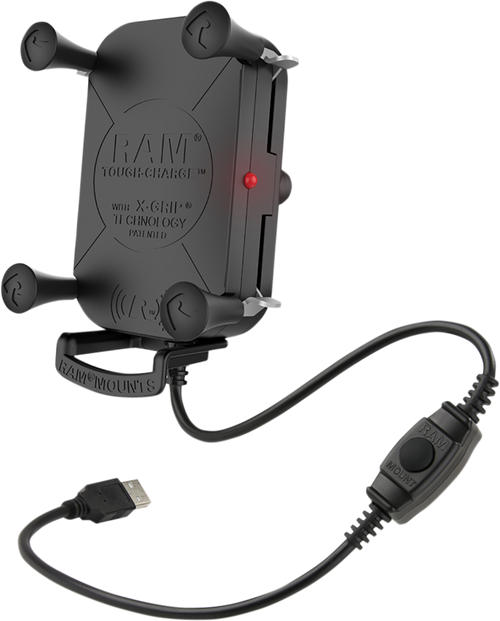 Ram Mounts Tough-Charge Waterproof Wireless Charging Mount - X-Grip Tech RAM-HOL-UN12WB