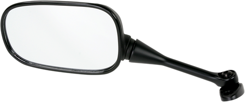 Emgo Mirror - Side View - Rectangle - Black - Left 20-35222