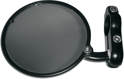 Crg Mirror - Hindsight/Bar End - Side View - Round - Black - Left - Each HS-100-L