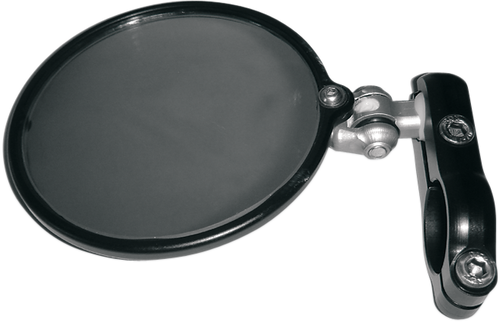Crg Mirror - Hindsight Ls - Side View - Round - Black - Left - Each HSLS-200-L