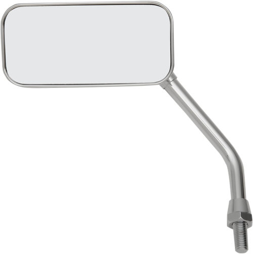 Emgo Mirrors - El Chico - Side View - Rectangle - Chrome - M10X1.25 - Pair 20-42470