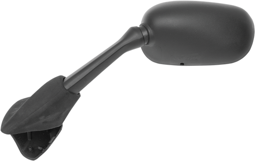 Parts Unlimited Mirror - Side View - Rectangle - Black - Left 0640-0337