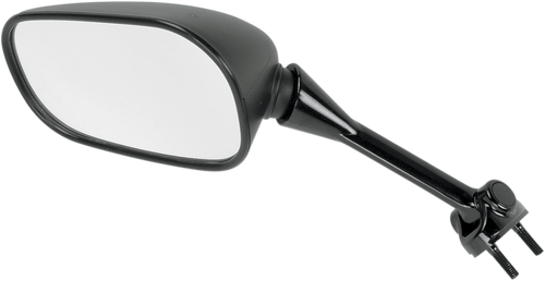 Emgo Mirror - Side View - Rectangle - Black - Left 20-43032