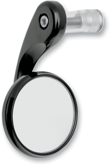 Todd'S Cycle Mirror - Shooter - Side View - Round - Chrome - Left BSML-1