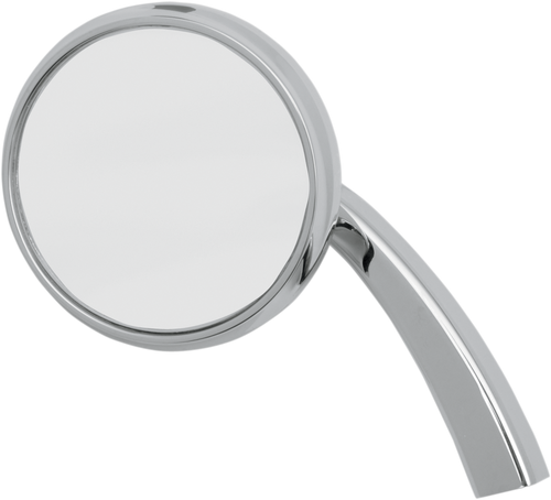 Todd'S Cycle Mirror - Shooter - Side View - Round - Chrome - Left - Each SML-1