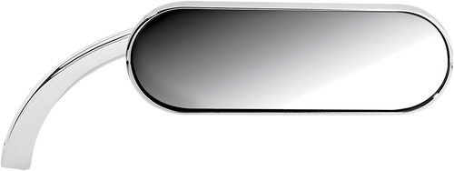 Arlen Ness Mirror - Micro - Mini - Side View - Oval - Chrome - Right 13-407