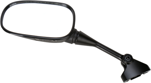 Emgo Mirror - Side View - Rectangle - Black - Left 20-37352