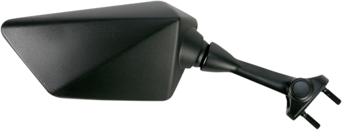 Emgo Mirror - Side View - Polygon - Black - Right 20-43091